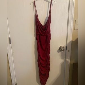 Shein, small, red dress
